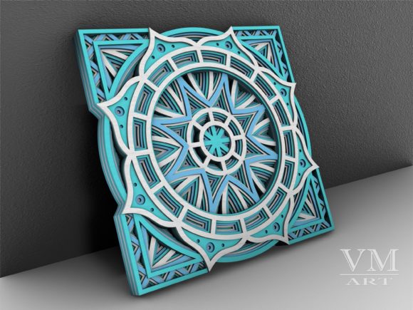 Download Flower Mandala SVG, Layered Mandala SVG - Mandala svg Collection
