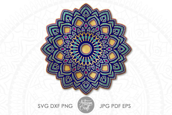 Download Layered Mandala SVG, Multi Layer Mandala - Mandala svg Collection