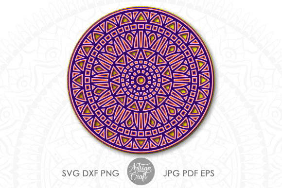 Download Layered Mandala SVG, Multi Layer Mandala - Mandala svg Collection