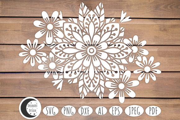 Download Floral Svg, Flower Svg, Mandala Svg - Mandala svg Collection