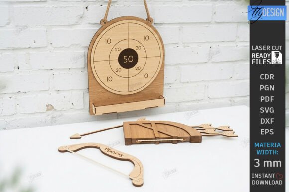 Download Wooden Toy Slingshot Target Laser Cut - Wooden toy Collection