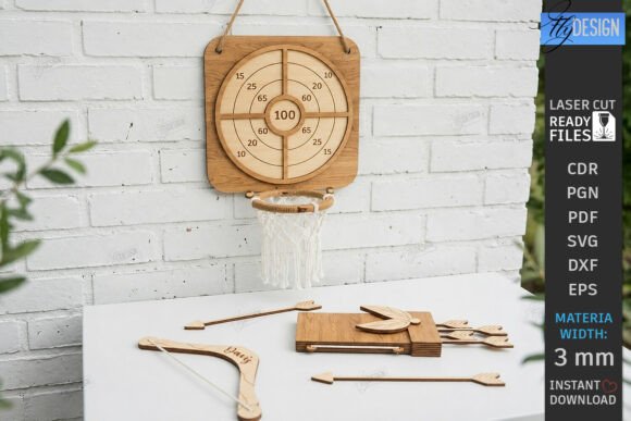 Download Wooden Toy Slingshot Target Laser Cut - Wooden toy Collection