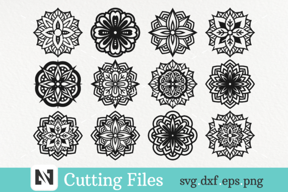 Download Mandala Svg Bundle, Zentangle Svg Bundle - Mandala svg Collection